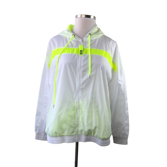 NWT bebe Sport Windbreaker Jacket HW8273 - Picture 9 of 11